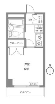セザール横浜の間取り画像