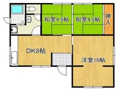 御開小野戸建の間取り画像