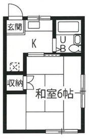 コーポすずきの間取り画像