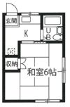 コーポすずきの間取り画像