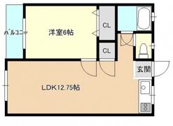 観音栄能マンションの間取り画像