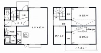VILLA MONZENの間取り画像