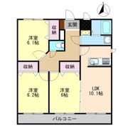 カラーズの間取り画像