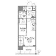ACP Residence三ノ輪の間取り画像