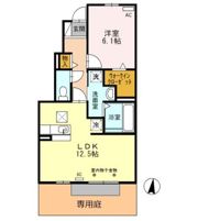 BellwoodⅡの間取り画像