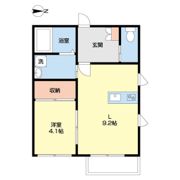 レジデンシア岩崎の間取り画像