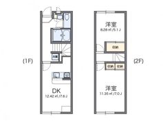 レオパレスアイの間取り画像