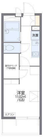 レオパレス東淡路の間取り画像