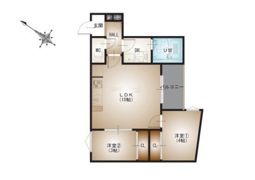Regalest-F 江波西の間取り画像