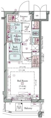 コンシェリア横濱山手 THE RESIDENCEの間取り画像