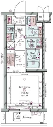 コンシェリア横濱山手 THE RESIDENCEの間取り画像