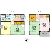 槙本ハイツ Dの間取り画像