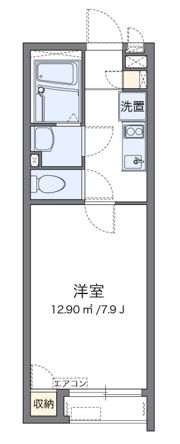 クレイノ桜ソレイユの間取り画像