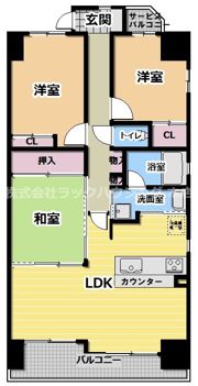 レジディア都島Ⅱの間取り画像
