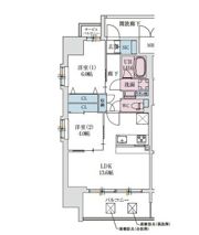 スプランディッドあびこ駅前の間取り画像