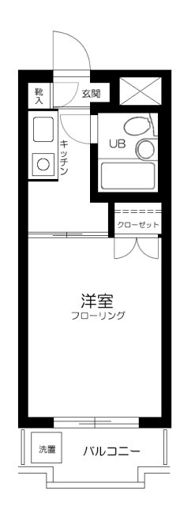 ハイタウン多摩川ナンバー2の間取り画像