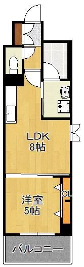 ファミーユ中園IIの間取り画像