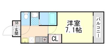 セファミ御影の間取り画像