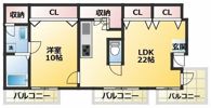 シャトー阿佐ヶ谷の間取り画像