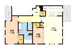 S－RESIDENCE平尾WESTの間取り画像