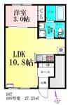 CloudNine台原の間取り画像