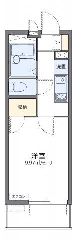 レオパレス南金田の間取り画像