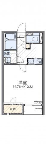 レオネクストフロレゾンAの間取り画像