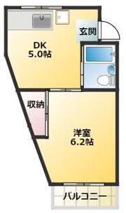 ヘリオス378方南町パートⅡの間取り画像