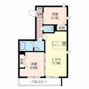comforza 境の間取り画像