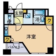 ロマネスク渡辺通りの間取り画像