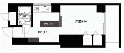 ルネッサンス広川の間取り画像