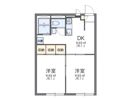 レオパレスZIOUN TRESの間取り画像