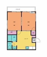 紅葉町フラットの間取り画像