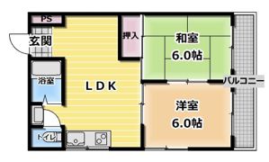 新光永住の間取り画像