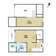 エクシア道徳の間取り画像