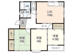 レジデンスせせらぎの間取り画像