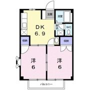 ドミール 早川の間取り画像