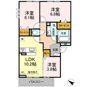 ソレイユの間取り画像