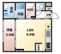 INTEGRAL今泉の間取り画像