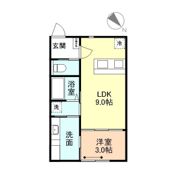 One－leaf cloverの間取り画像