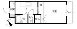 シャインKの間取り画像