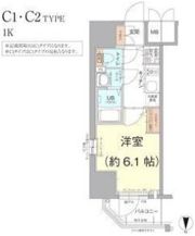 エスリード難波ザ・ブライトの間取り画像