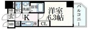 プレサンス THE MOTOYAMAの間取り画像