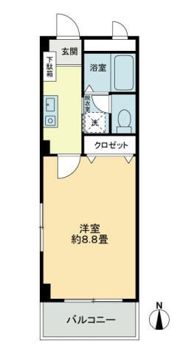 フォブールMIKIの間取り画像