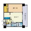 HF大濠レジデンスBAYSIDEの間取り画像