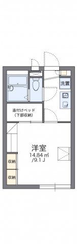 レオパレス富士見第二の間取り画像
