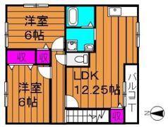 Welcome Aの間取り画像