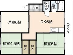 宮脇マンションの間取り画像