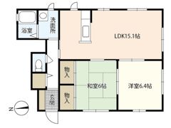 グリーンブランシェの間取り画像