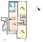 ビブレの間取り画像